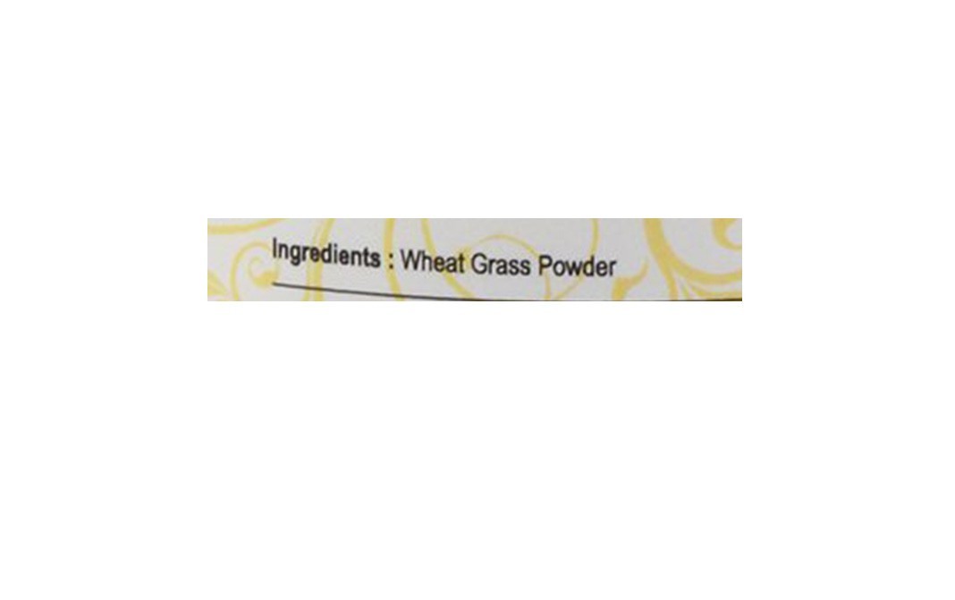 Nutriwish Wheat Grass Powder    Plastic Jar  100 grams